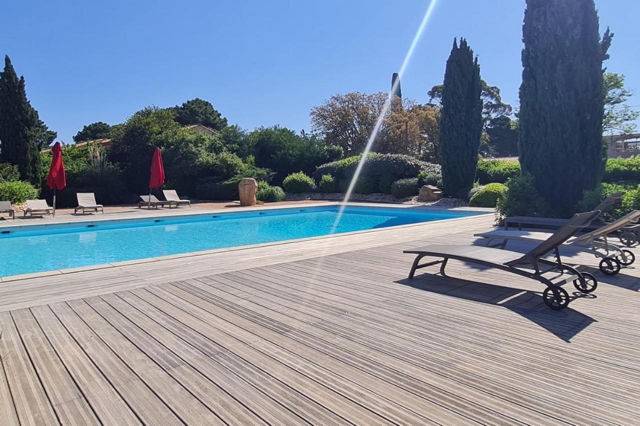 Mini Villa Messicana 5 Pers Piscine 500 M Plage Lecci Exteriör bild